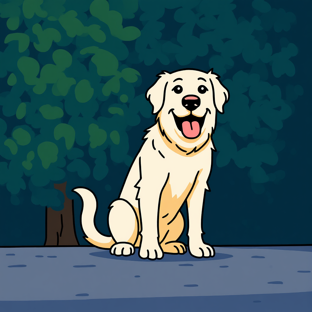 Amerikai Cartoon házikedvenc portré