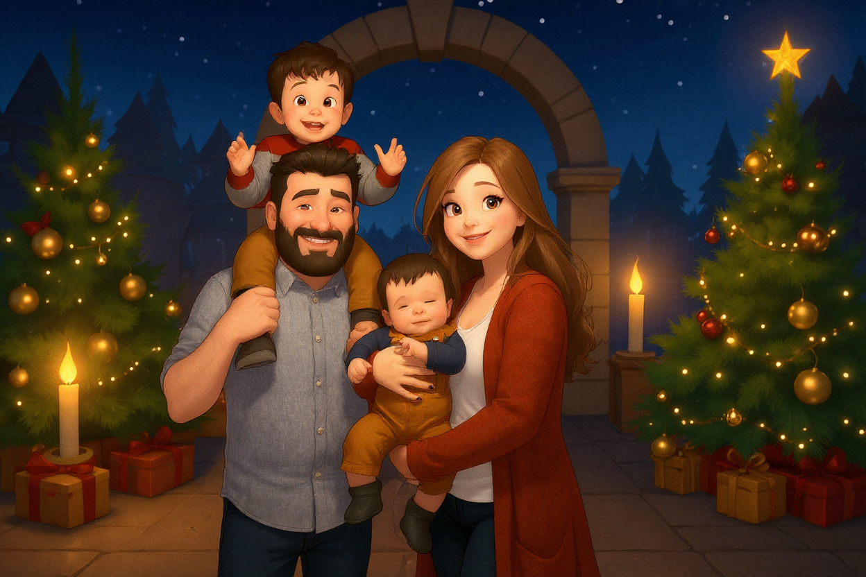 Disney karácsony személyes portré