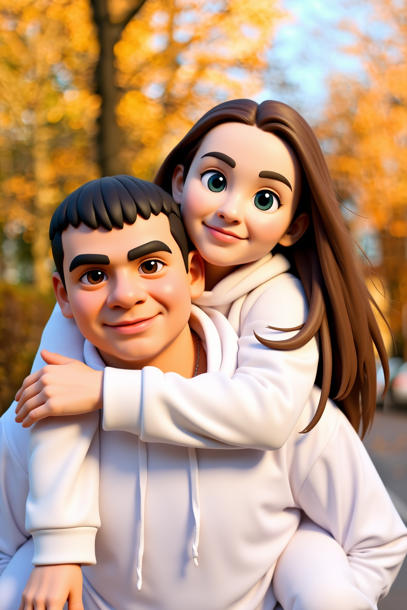 Pixar stílusú személyes portré